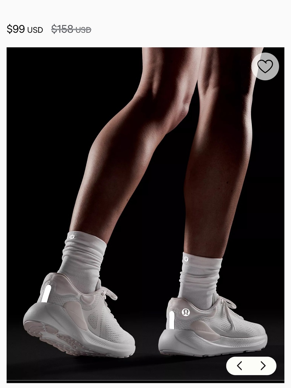lululemon athletica White Women's Beyondfeel Lightweight Running Mesh Sneakers